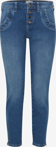 Loosefit Jean 'Malvina' PULZ Jeans en bleu : devant
