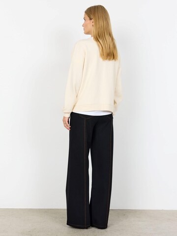 Soyaconcept Gebreid vest 'Soyaconcept Angelin 9 cream' in Beige