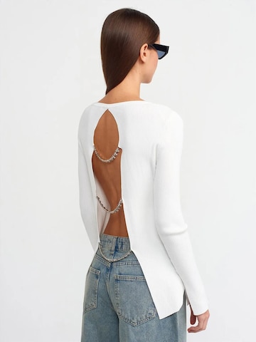 Dilvin - Pullover em branco