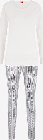 s.Oliver - Pijama em branco: frente