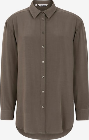 Soft Rebels Bluse 'Freedom' in Braun: Vorderseite