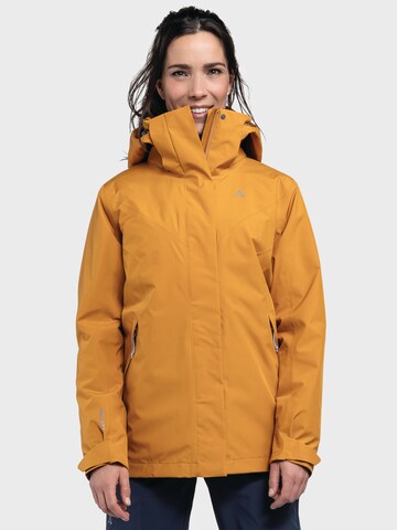 Schöffel Outdoorjacke 'Tamina' in Gelb: Vorderseite