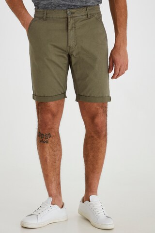 BLEND Regular Chino 'BRIX' in Groen: voorkant