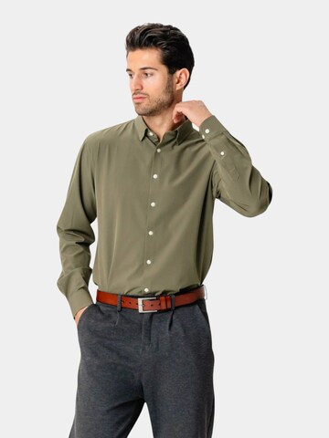 TEESHOPPEN Regular Fit Hemd in Grün