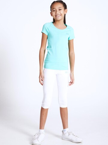 SPORTKIND Skinny Leggings in White: front