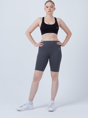 SPORTKIND Leggings 'Short Tights' in Grau: Vorderseite