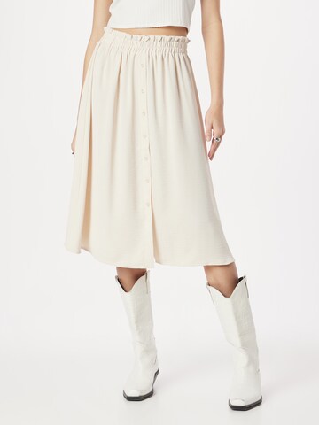 ABOUT YOU Rok 'Mette' in Beige: voorkant