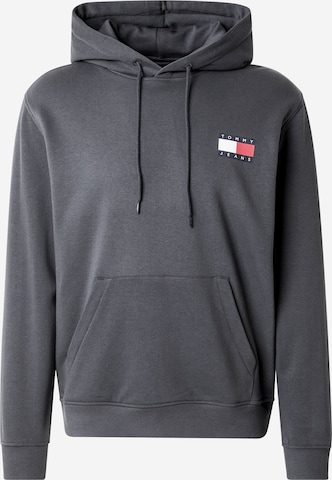 Sweat-shirt 'ESSENTIAL' Tommy Jeans en gris : devant
