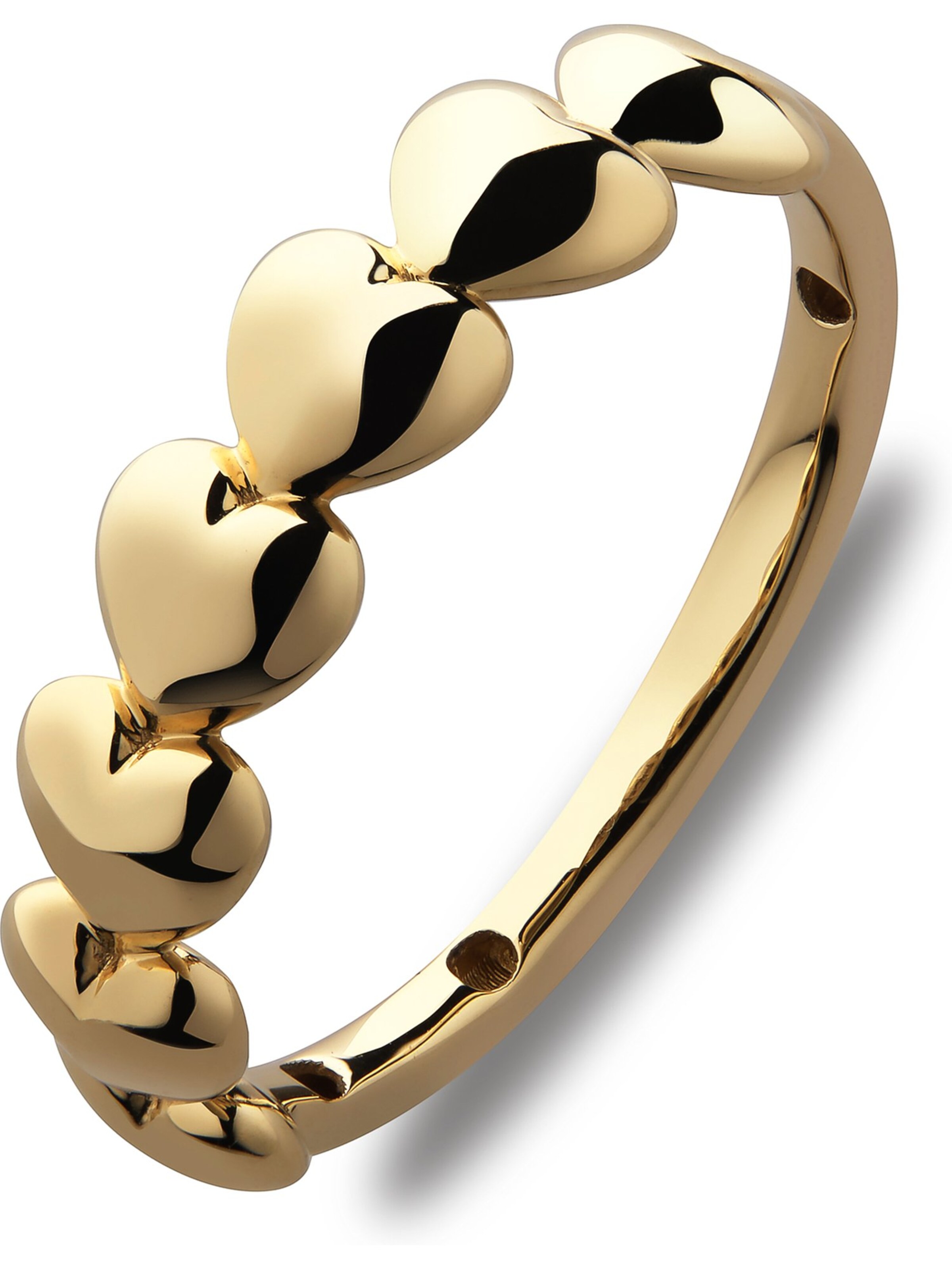 CHRIST Ring in Gold: Vorderseite