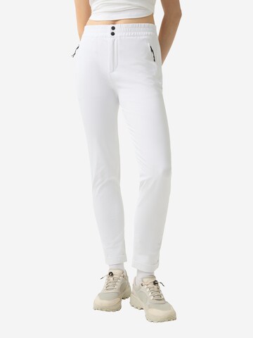 Bogner Fire + Ice Regular Outdoor trousers 'Ava' in White: front