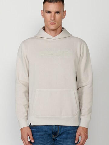 KOROSHI Sweatshirt in Weiß: Vorderseite