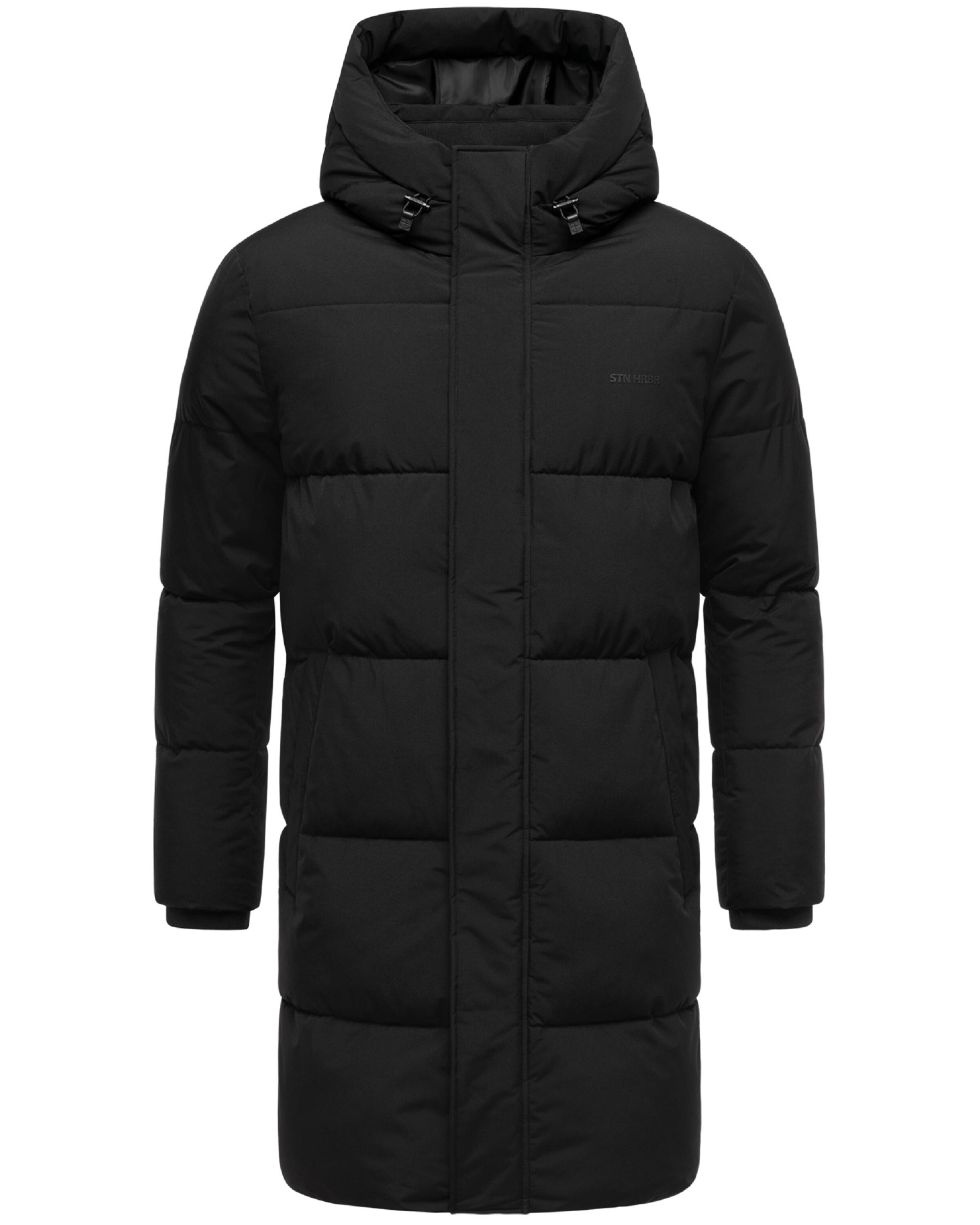 STONE HARBOUR Winter coat 'Hadrieen XX' in Black: front