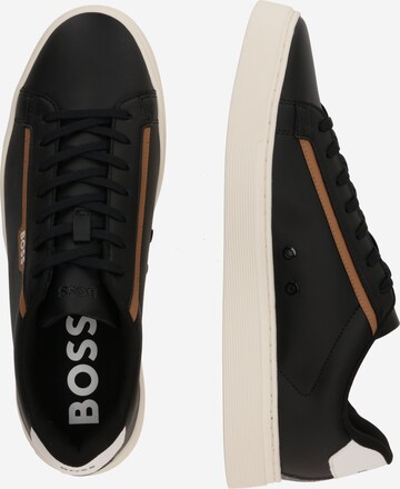 BOSS Sneakers laag 'Rhys' in Zwart