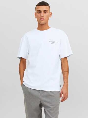 T-Shirt 'SANCHEZ' JACK & JONES en blanc : devant