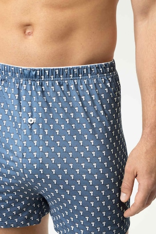 Boxers 'Tailcode Tribe' Mey en bleu
