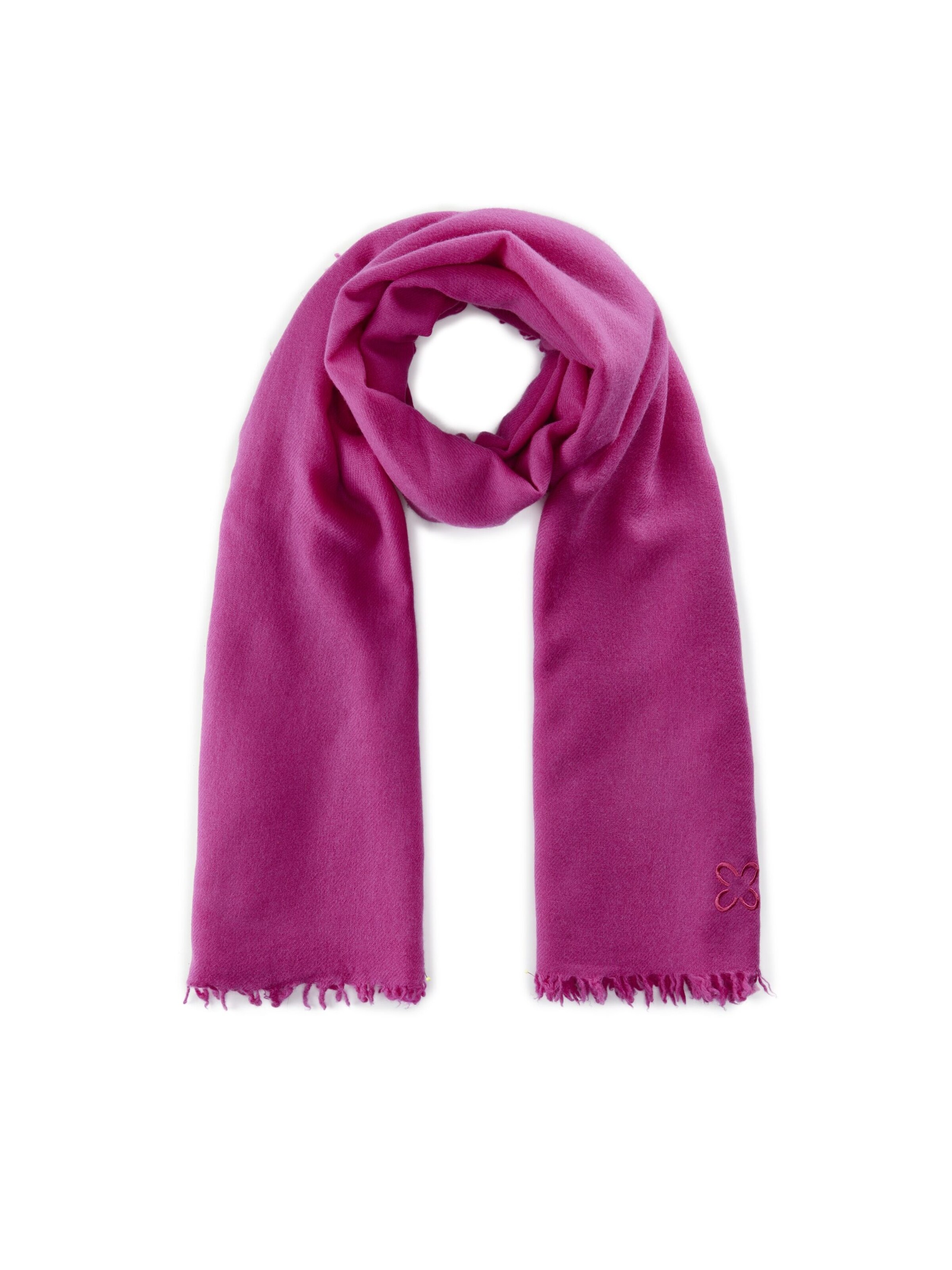 Écharpe CODELLO en rose : devant