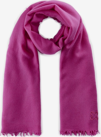 Écharpe CODELLO en rose : devant