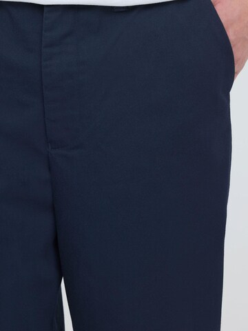 !Solid Regular Chino Pants 'Alann' in Blue