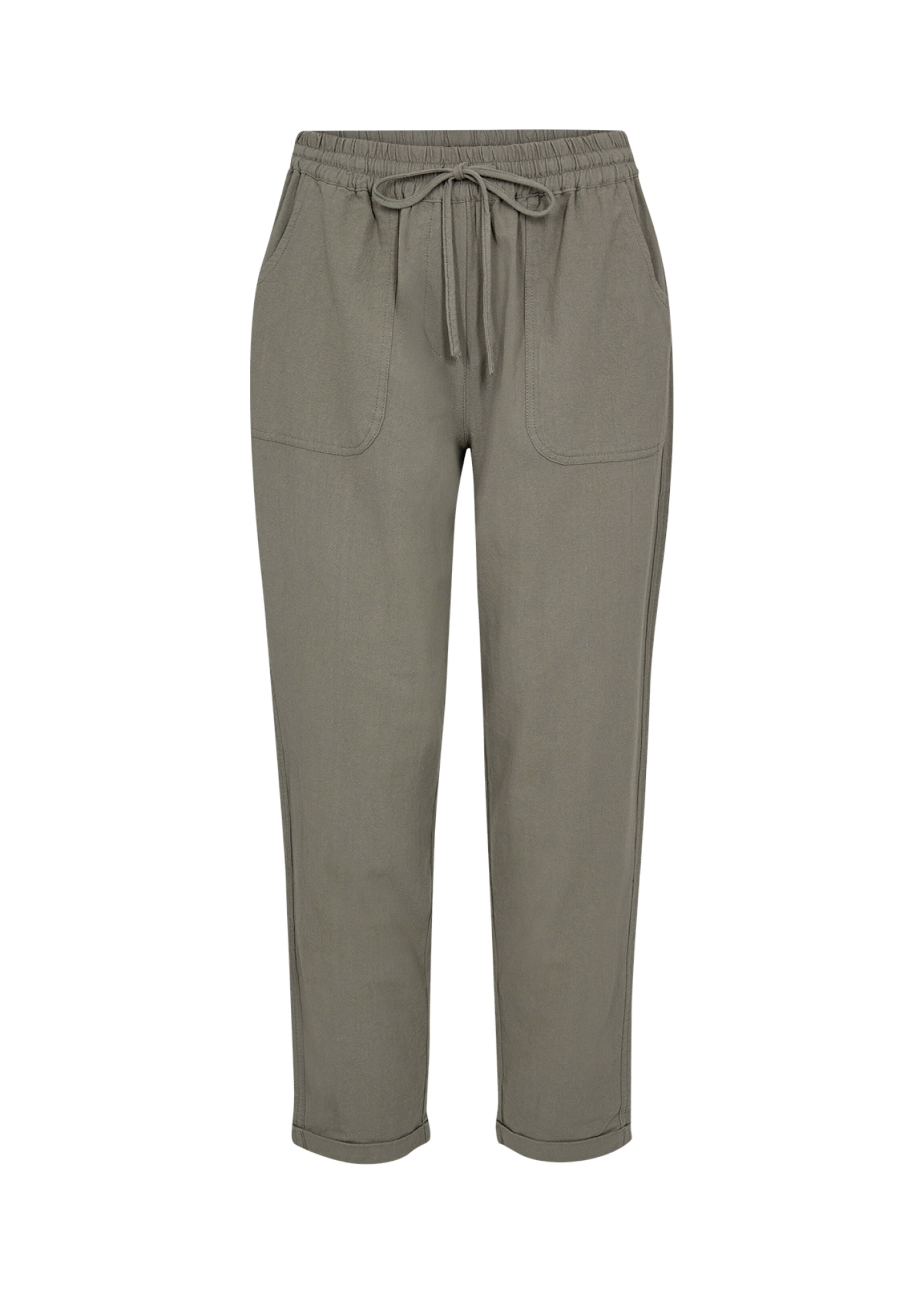 Soyaconcept Regular Pants 'Cissie' in Green: front