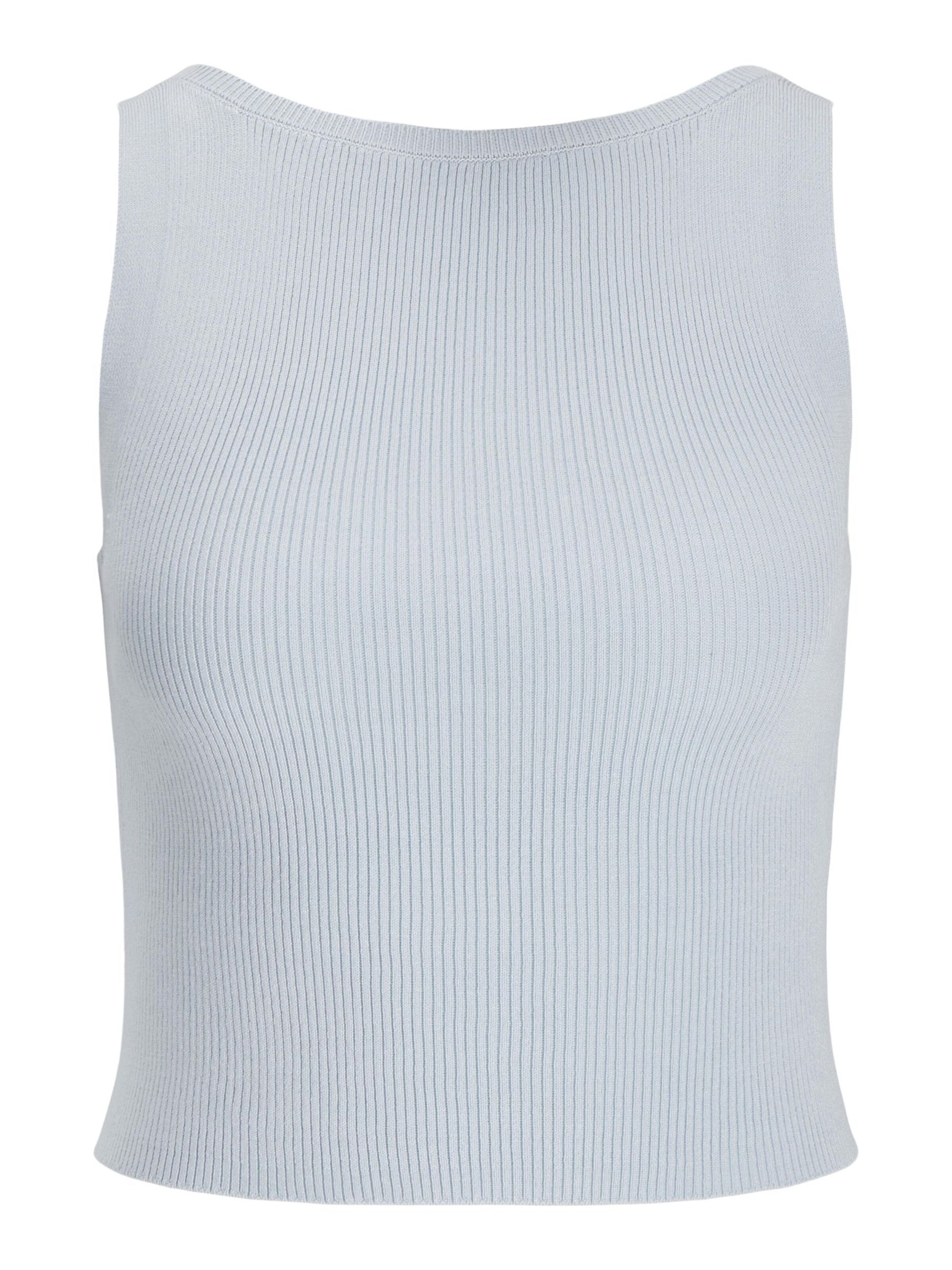 JJXX Knitted Top 'JXPosie' in Blue: front