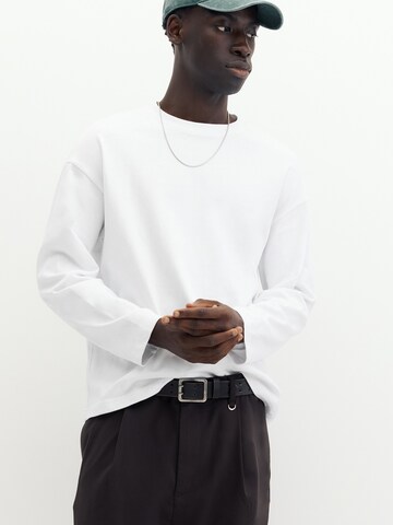 Pull&Bear Bluser & t-shirts i hvid: forside