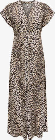 ONLY Shirt dress 'ONLNova' in Brown: front