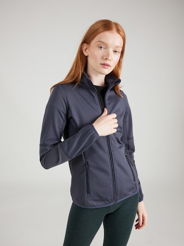 ONLY PLAY Athletic Fleece Jacket 'JETTA' in Blue: front