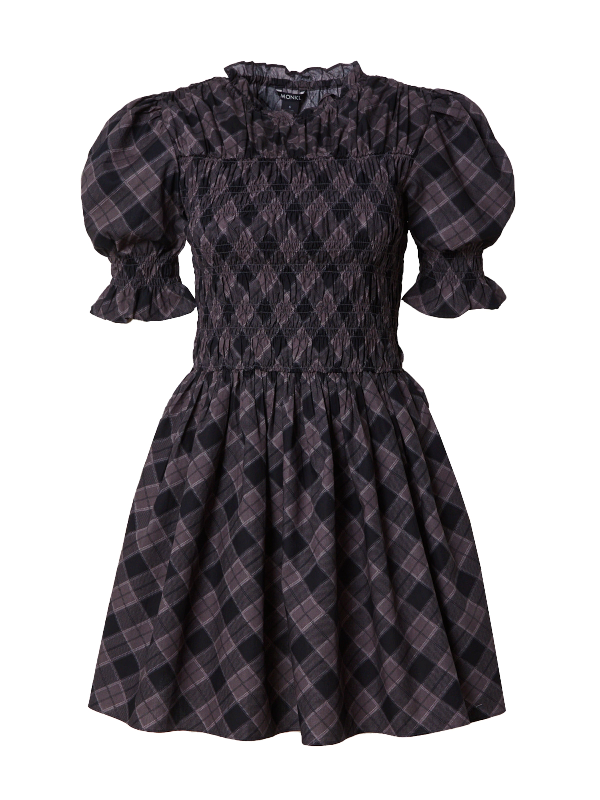 Rochie de la Monki pe gri: față