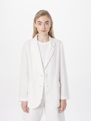 Blazer UNITED COLORS OF BENETTON en blanc : devant