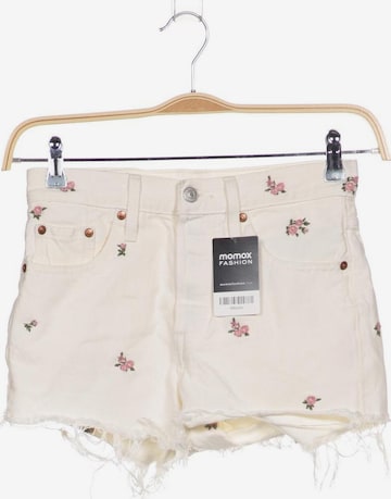 LEVI'S ® Shorts XS in Weiß: predná strana