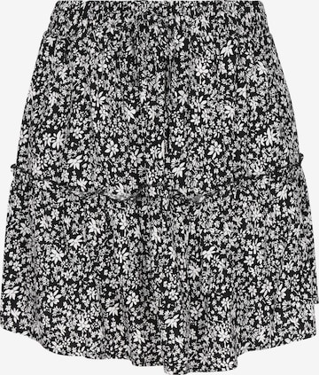 Jupe aleida en noir : devant