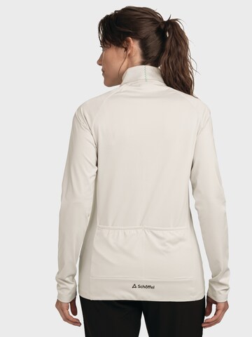Schöffel Gebreid sportvest 'Kubena' in Beige