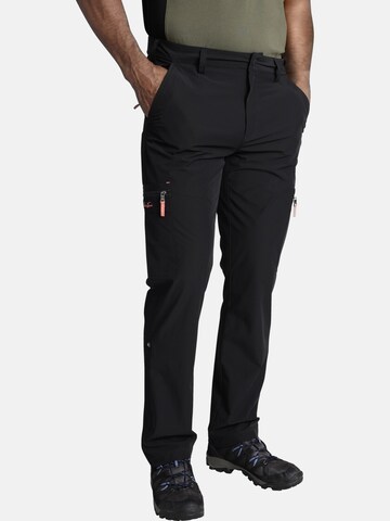 Jan Vanderstorm Regular Pants 'Durin' in Black