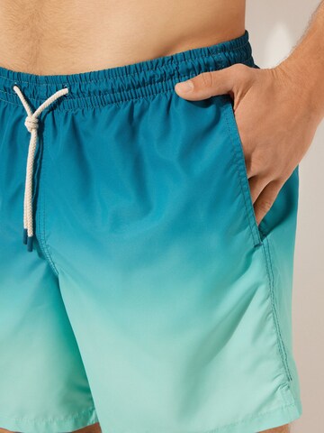 CALZEDONIA Regular Board Shorts in Blue