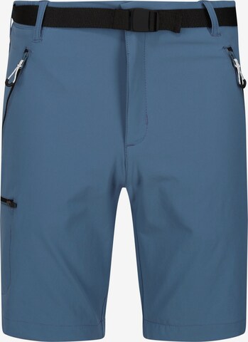 REGATTA Regular Outdoor Pants 'Xert III' in Blue: front