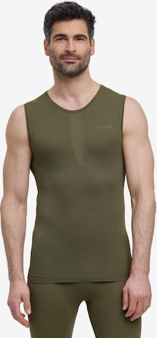 FALKE Base Layer in Green: front