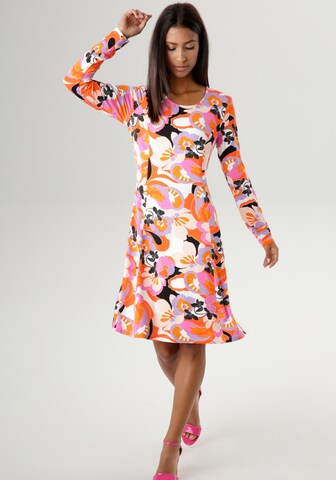 Aniston SELECTED Dress in Mixed colors