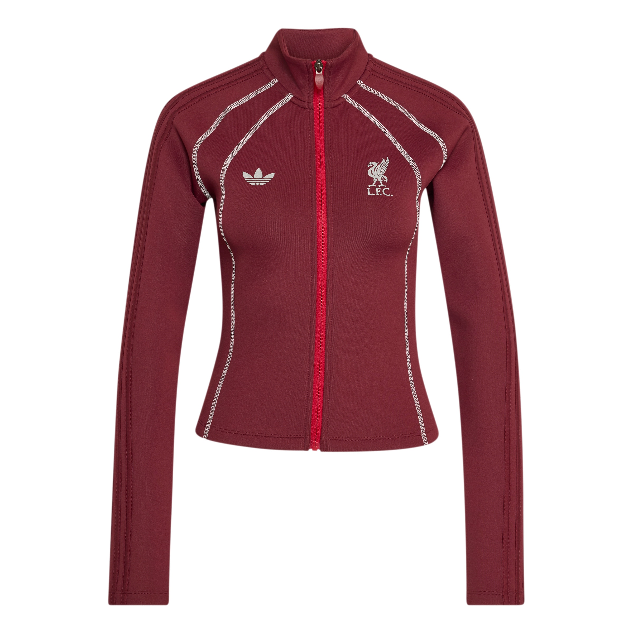 ADIDAS PERFORMANCE Спортивная куртка 'LFC SPACER' в Красный: спереди