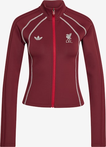 raudona ADIDAS PERFORMANCE Džemperis treniruotėms 'LFC SPACER': priekis