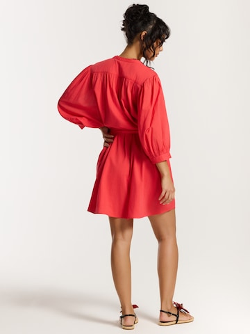 Robe-chemise 'Jaydi' Shiwi en rouge