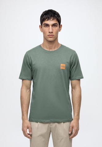T-Shirt 'JWHBRANDY' JACK & JONES en vert : devant