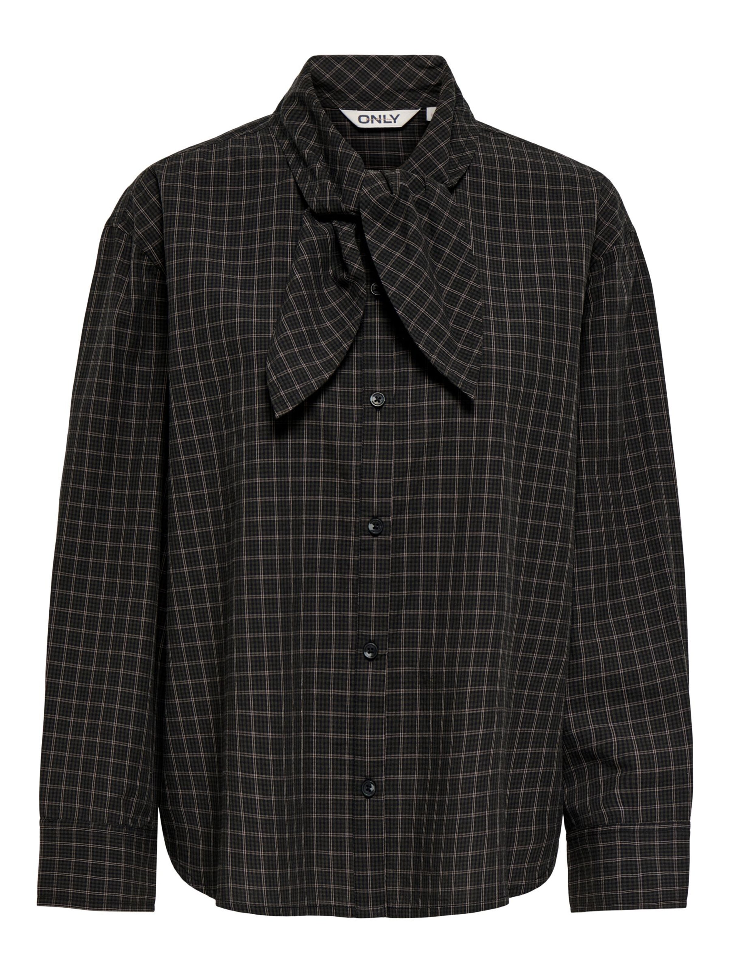 Camicia da donna 'MAYA' di ONLY in nero: frontale