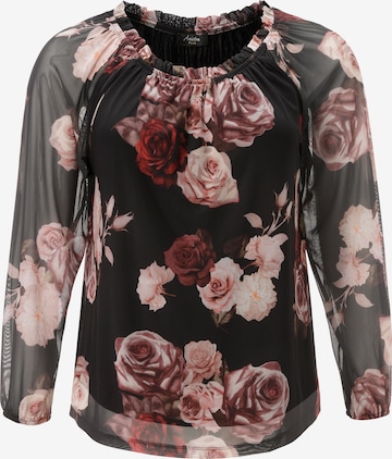 Aniston Bluse in Schwarz: Vorderseite