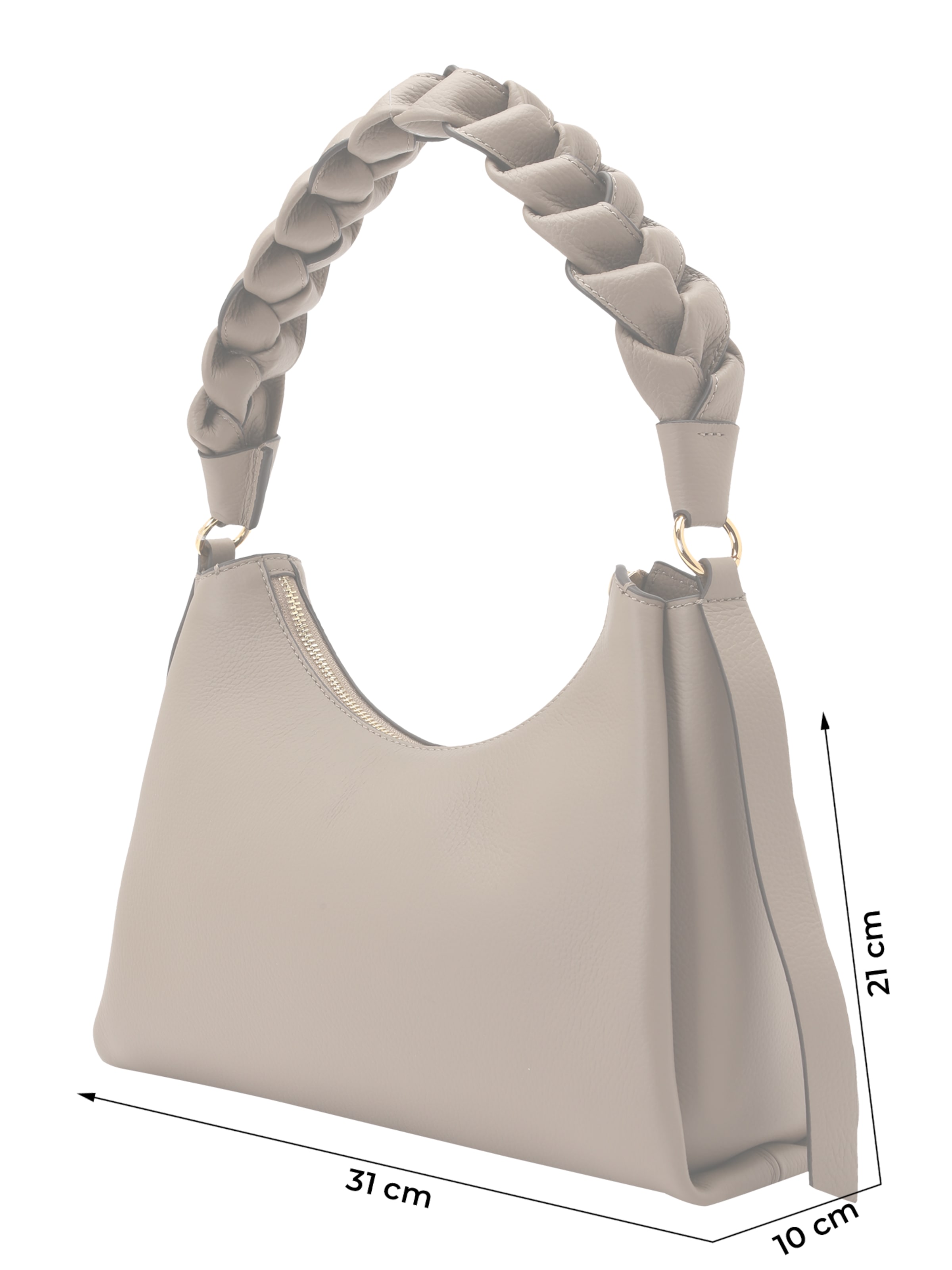 Sac bandoulière 'Boheme' Coccinelle en gris