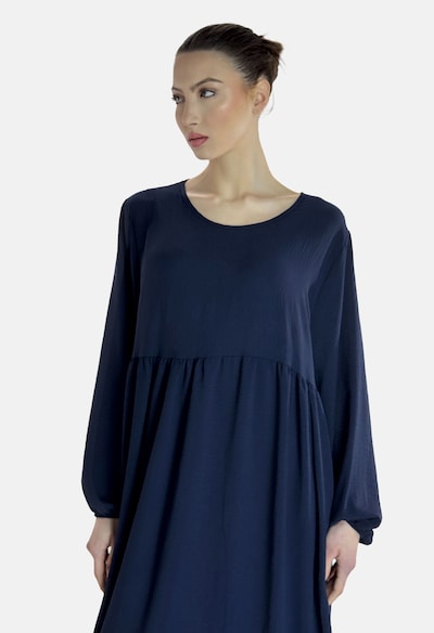 Elara Jurk in de kleur Navy, Productweergave