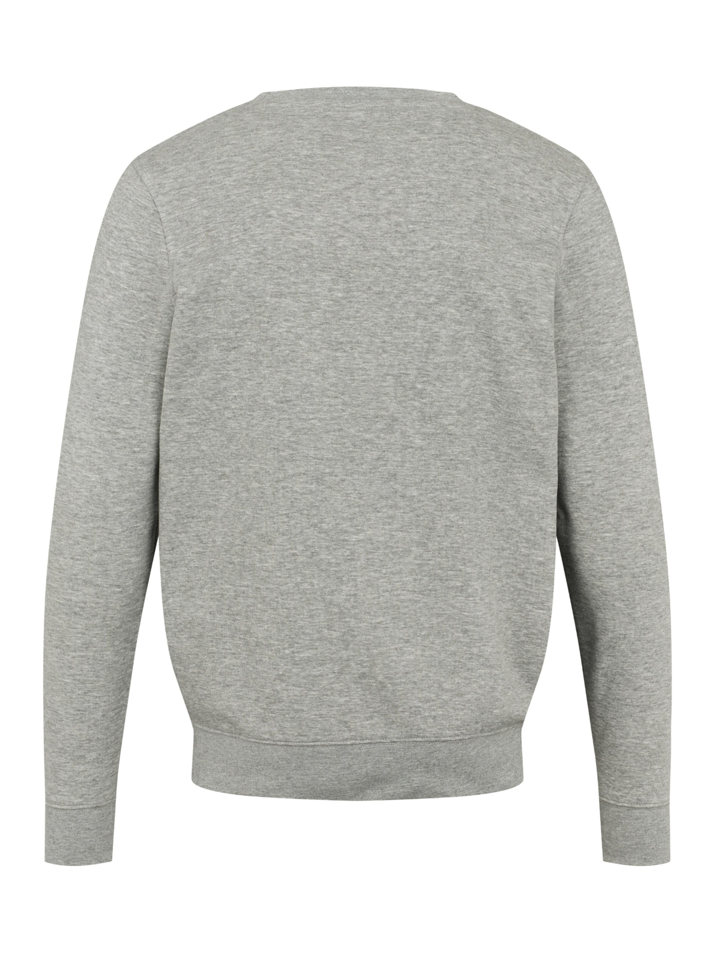 KAPPA Pullover 'KMLogo Airvit' in Grau