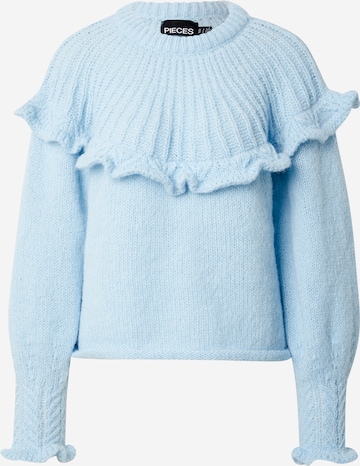 PIECES - Jersey 'PCRIKKA' en azul: frente