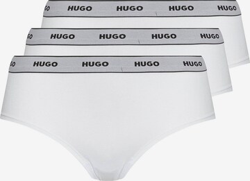 Slip HUGO en blanc : devant