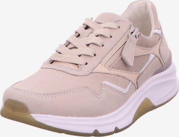 GABOR Lace-Up Shoes in Pink: front