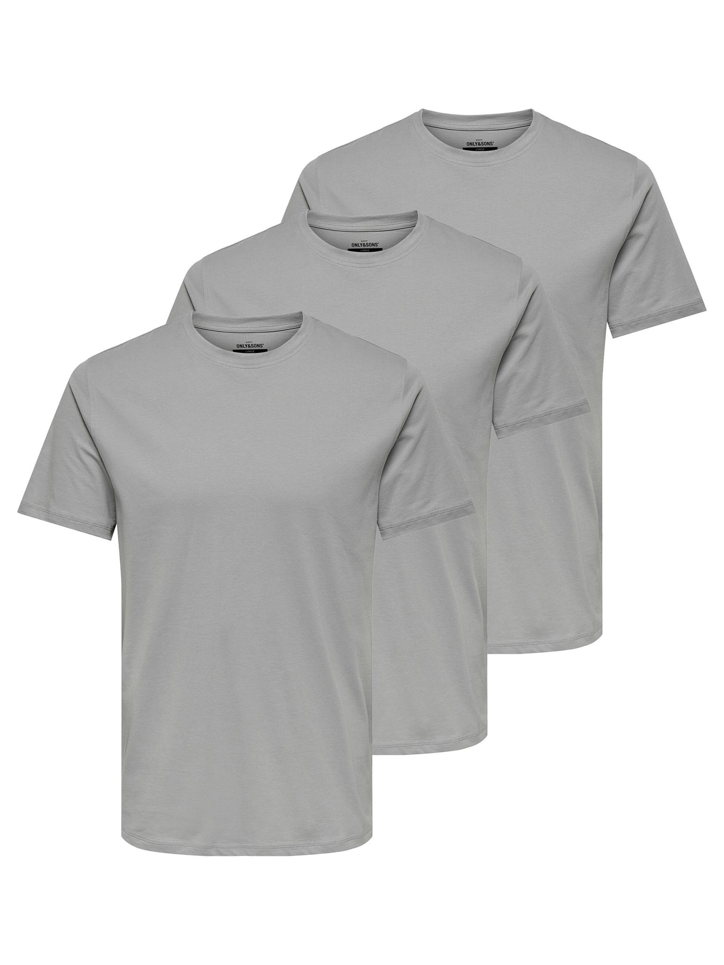 Only & Sons Shirt 'MAX' in Grey, Item view